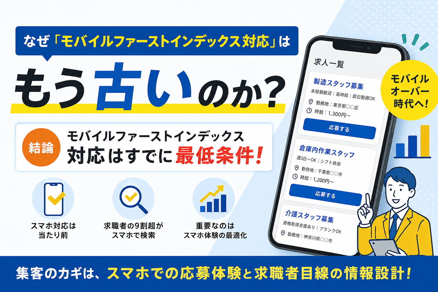 なぜ「モバイルファーストインデックス対応」はもう古いのか？